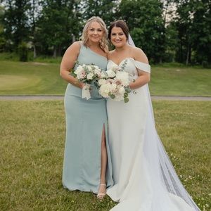 Bella Bridesmaid Green Dress